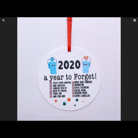 2020 Christmas Tree Ornament Hanging Ornaments - Picture 8 of 16